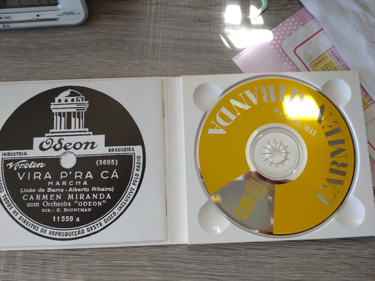 CD/カルメン・ミランダ/ベスト・オヴ・カルメン・ミランダ The Best Of Carmen Miranda/デジパック仕様　同封可能_画像3
