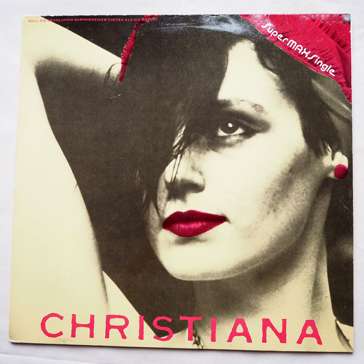◆ Christiana / Final Church ドイツ盤 1982年 Christiane F. クリスチーネ F Einsturzende Neubauten インダストリアル 送料無料 ◆_画像1