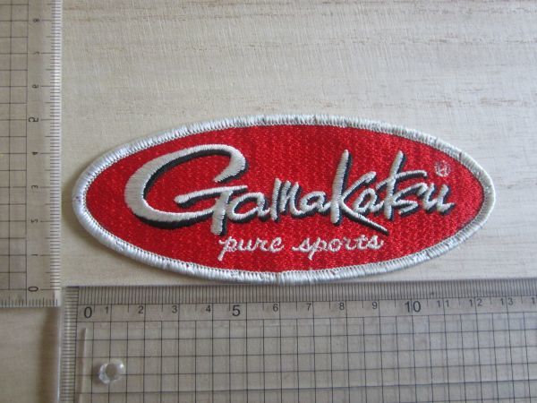 ビンテージ Sunline サンライン Gamakatsu がまかつ ワッペン ビンテージ Sunline サンライン Gamakatsu がまかつ ワッペン