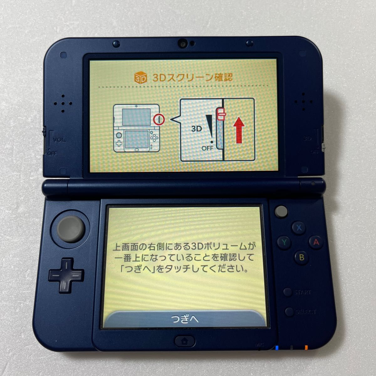 内側極美品 Newニンテンドー3DS LL メタリックブルー|PayPayフリマ