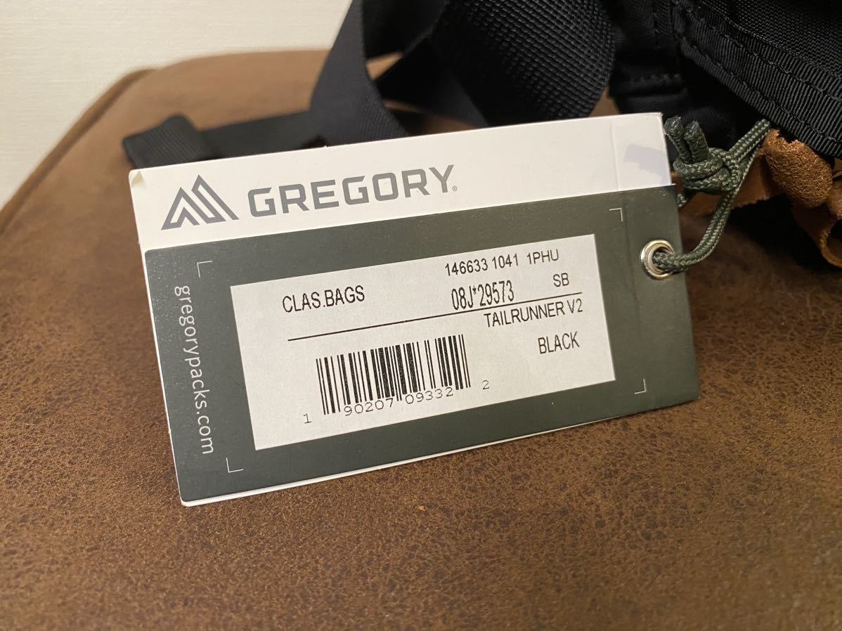 ★ GREGORY グレゴリー テールランナー V2 ブラック 黒 ウエストバッグ ウエストポーチ 146633-1041 新品未使用タグ付 ショルダーバッグ ②