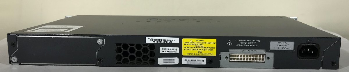 埼玉発】【CISCO】Catalyst 2960-Xシリーズスイッチ WS-C2960X 埼玉発】【CISCO】Catalyst 2960-Xシリーズスイッチ WS-C2960X