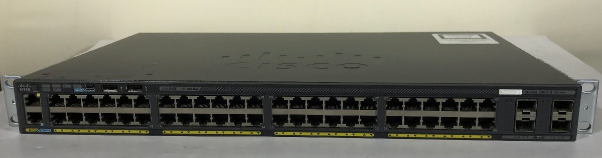 埼玉発】【CISCO】Catalyst 2960-Xシリーズスイッチ WS-C2960X 埼玉発】【CISCO】Catalyst 2960-Xシリーズスイッチ WS-C2960X