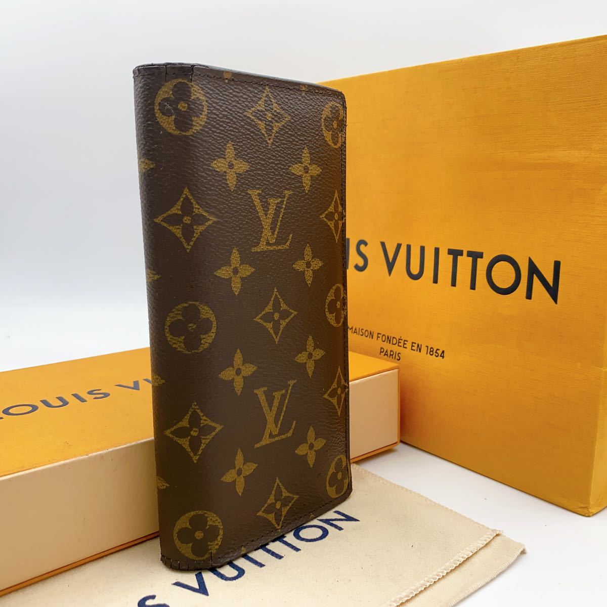 A2123【美品】LOUIS VUITTON ルイヴィトンモノグラムポルトフォイユ