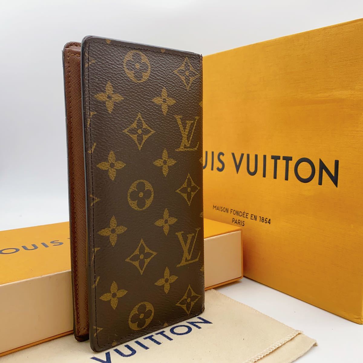 A2123【美品】LOUIS VUITTON ルイヴィトン モノグラム ポルトフォイユ