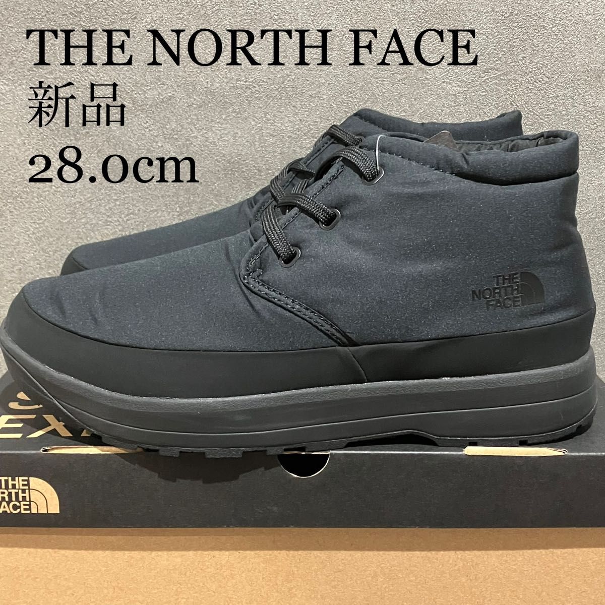 【新品】ノースフェイス チャッカ ブーツ 28.0cm NF52276 ブラック