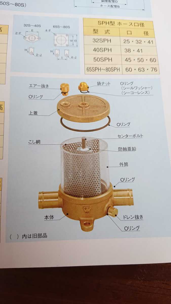 高澤製単式海水コシ器 交換部品(サイズ 25)|Yahoo!フリマ(旧 高澤製単式海水コシ器 交換部品(サイズ 25)|Yahoo!フリマ(旧