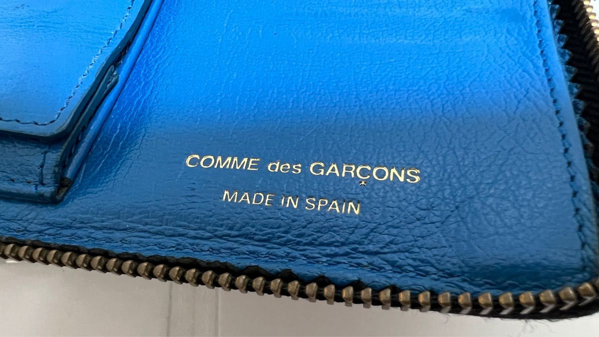 COMME des GARCONS Wallet Colour Inside財布 ラウンドファスナー長財布 長財布