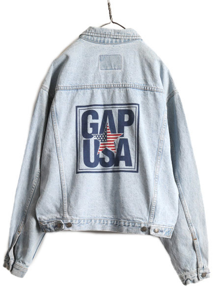 超美品の 90s GAP OLD ライダースジャケット 革ジャン オールド