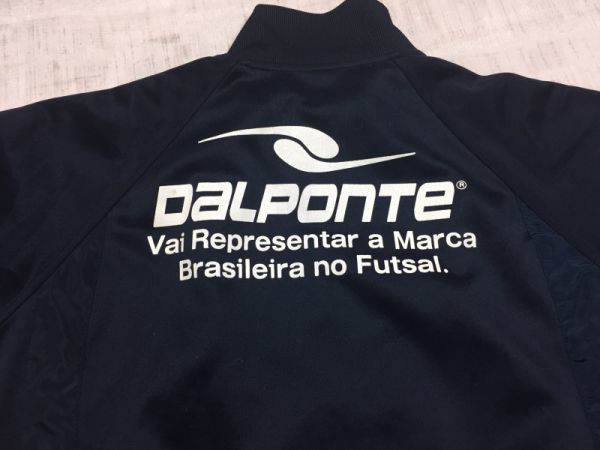 ダウポンチ dalponte ブラジル発サッカー フットサル トレーニング プラクティス ジャージ トラックジャケット メンズ 大きいサイズ XL 紺_画像3