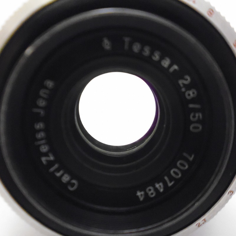 Carl Zeiss jena カールツァイスイエナ テッサー 50mmf2,8 (ウエラ用) 管理C7の画像5