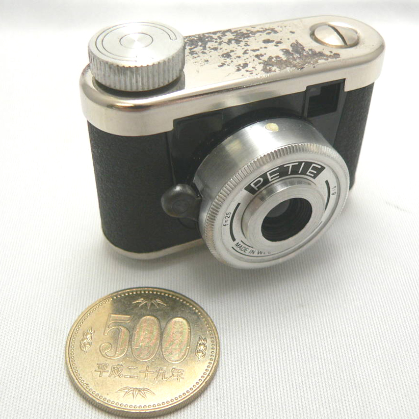 高級品市場 豆カメラ 管理J862-07 25mmF9 ペティ PETIE コンパクトカメラ
