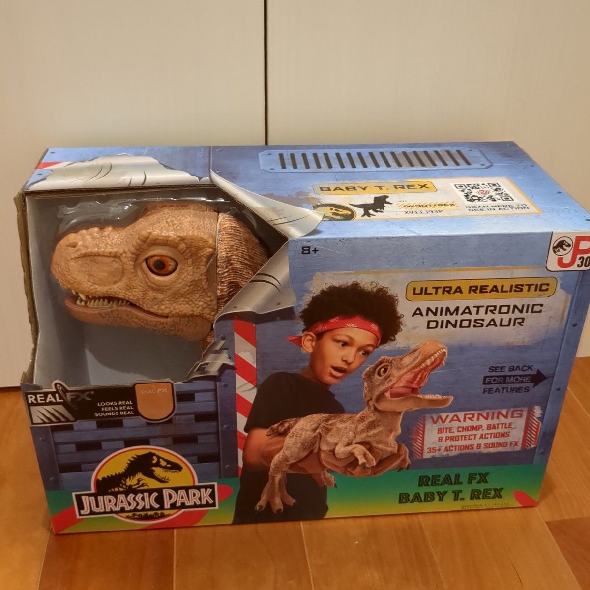 新品　ジュラシックパーク　ティラノサウルス　30種　T-REX リアルFXベビー