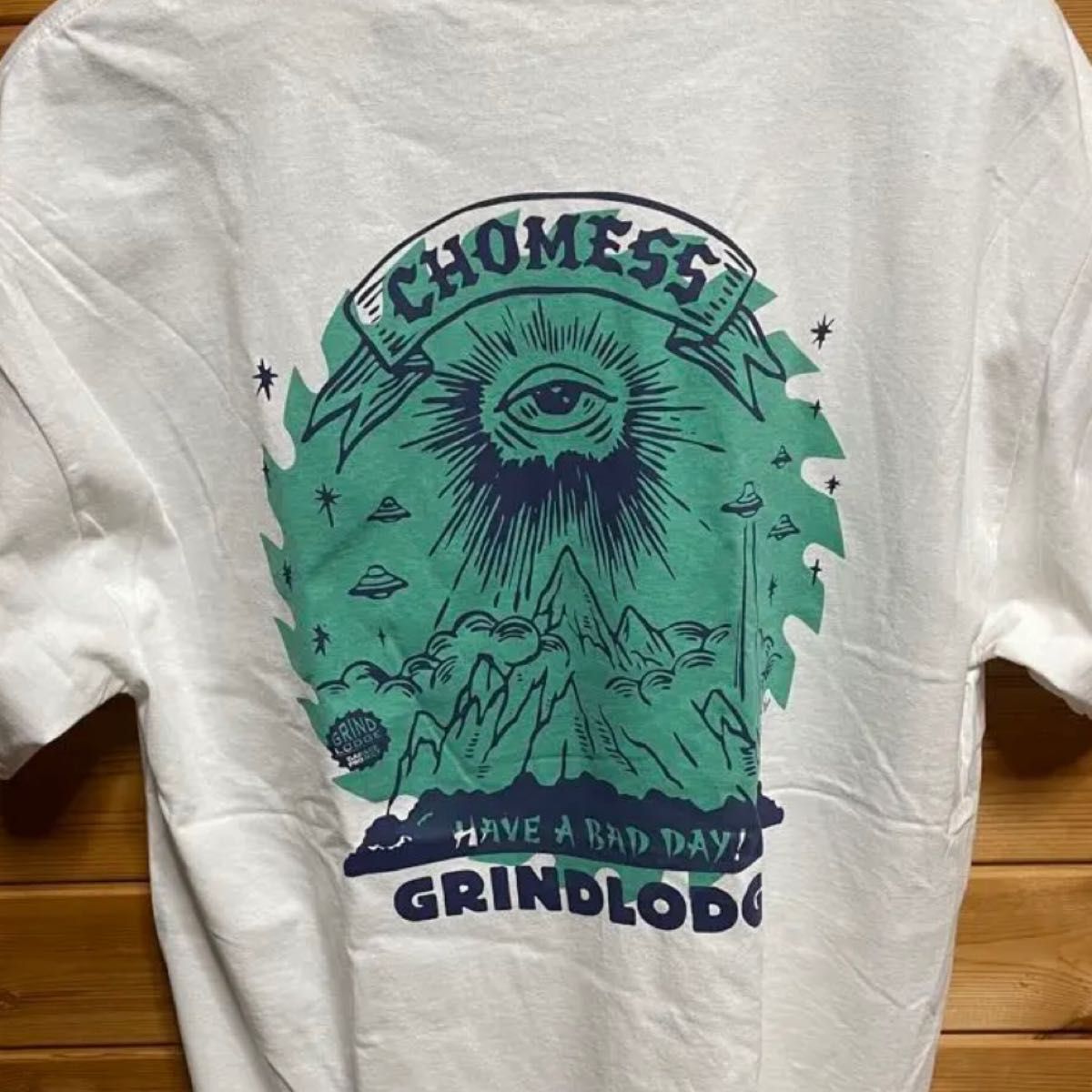 グラインドロッヂ　GRINDLODGE × FANCY SHOP CHOMESS コラボ Tシャツ XL 限定88枚