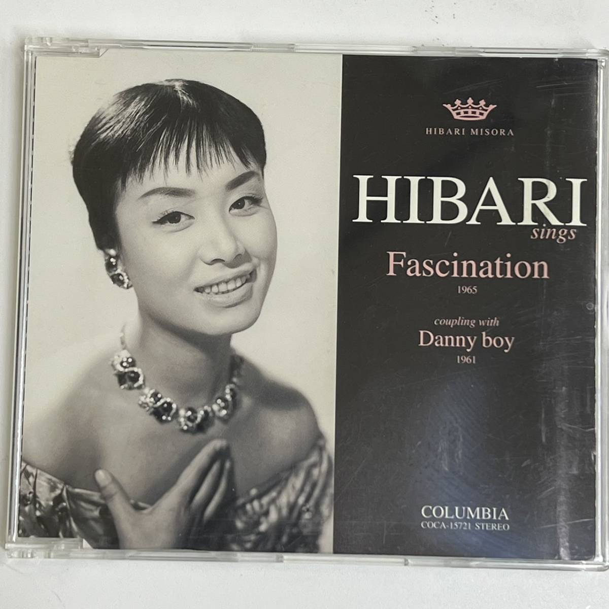 ★★　激レア！　★★　美空ひばり　魅惑のワルツ　★★　HIBARI sings Fascination　★★ c/w Danny boy 　　　HD-377_画像1