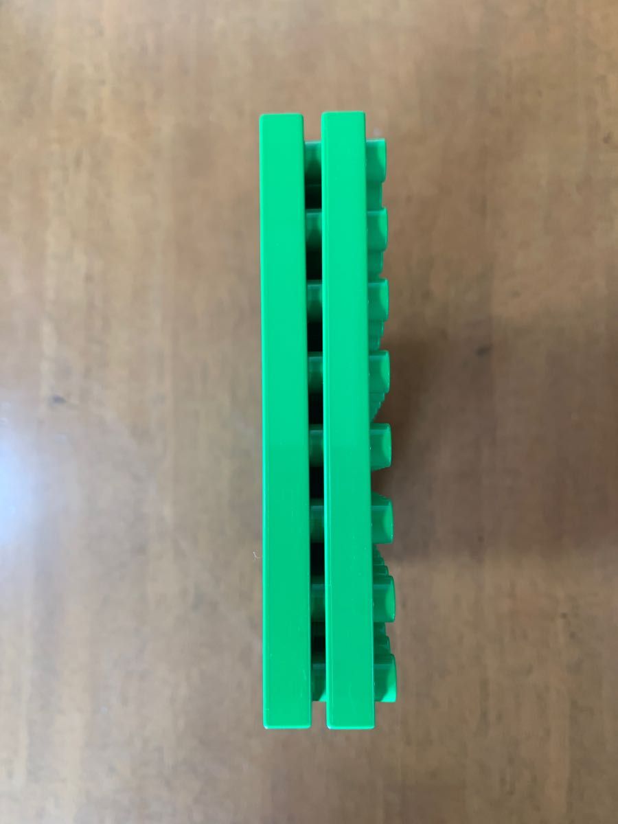 LEGO ⑥ duplo デュプロ 薄型 特大 基礎 基本 特殊 プレート 緑 ブロック 知育 