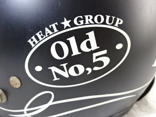 OX-99/Billyビリー HEAT★GROUPヒートグループ Old No.5 ジェットヘルメット オールドチャンプ セーフティー ヘルメット_画像5