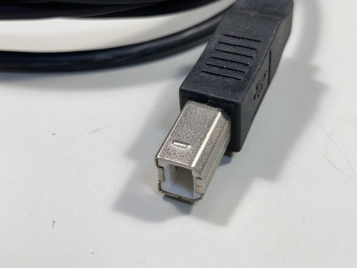USBケーブル/USB(B、オス)-USB(A、オス)/200cm/送料210円～/#B31_画像2