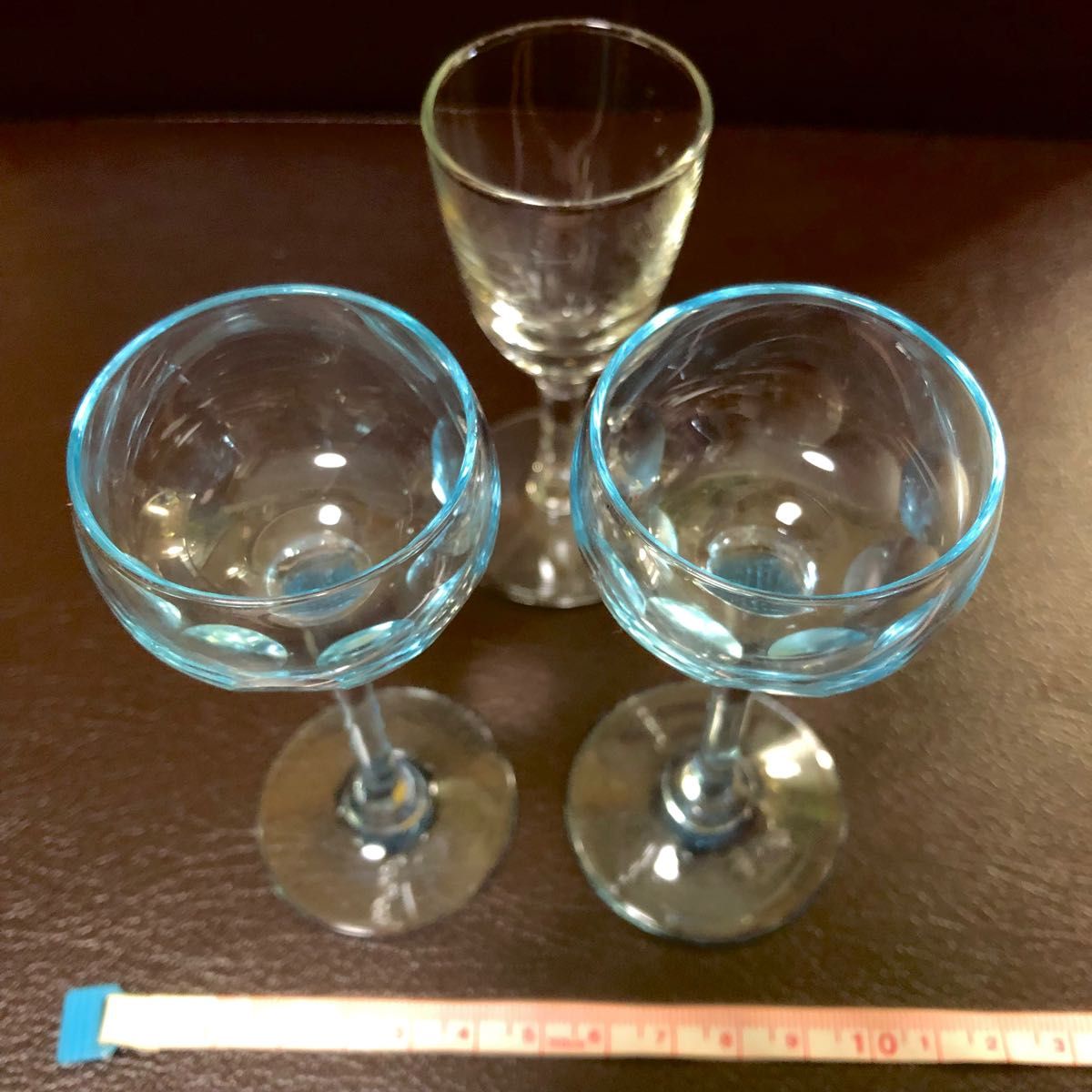 ガラス製品　(骨董品グラス、昔ガラス、工芸品) おまとめ8点セット