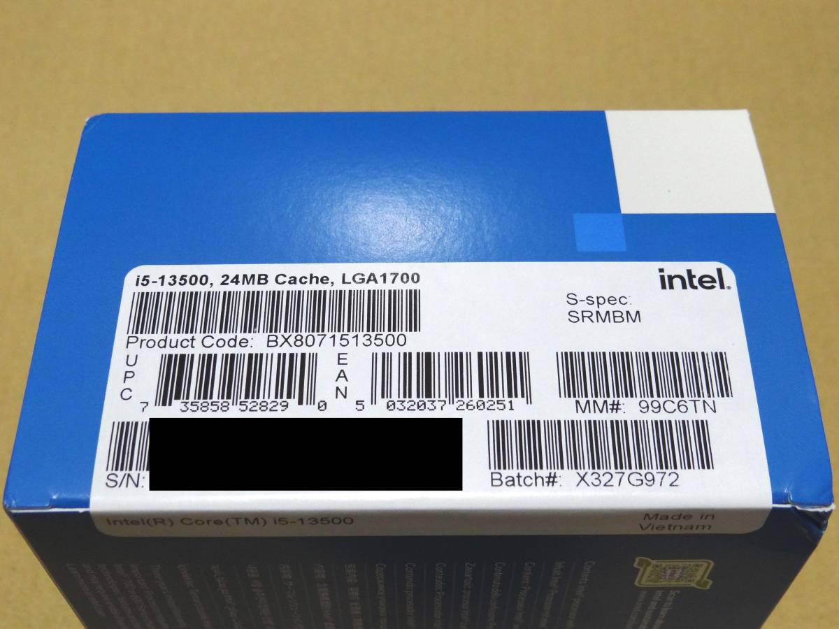 新品未開封 Intel Core i5 13500 BOX インテル(Core i5)｜売買された