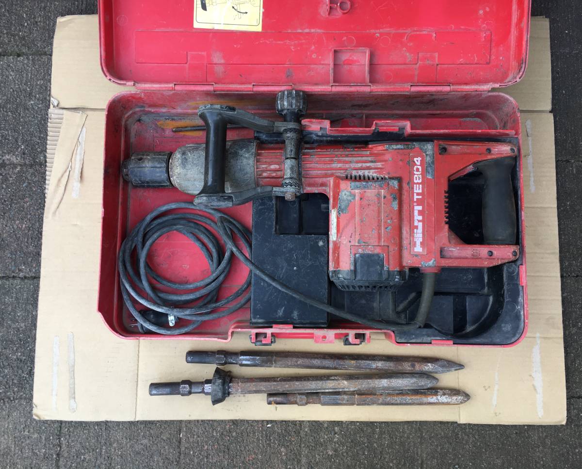 低価格 ☆即決9800円☆ TE804 HILTI ヒルティ ハンマードリル 本体