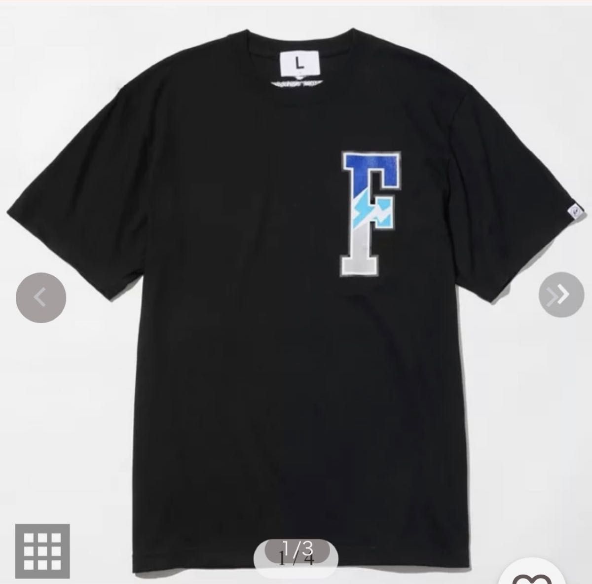 FRAGMENT UNIVERSITY FRGMT UNV Tシャツ B "ブラック" 新品　フラグメント