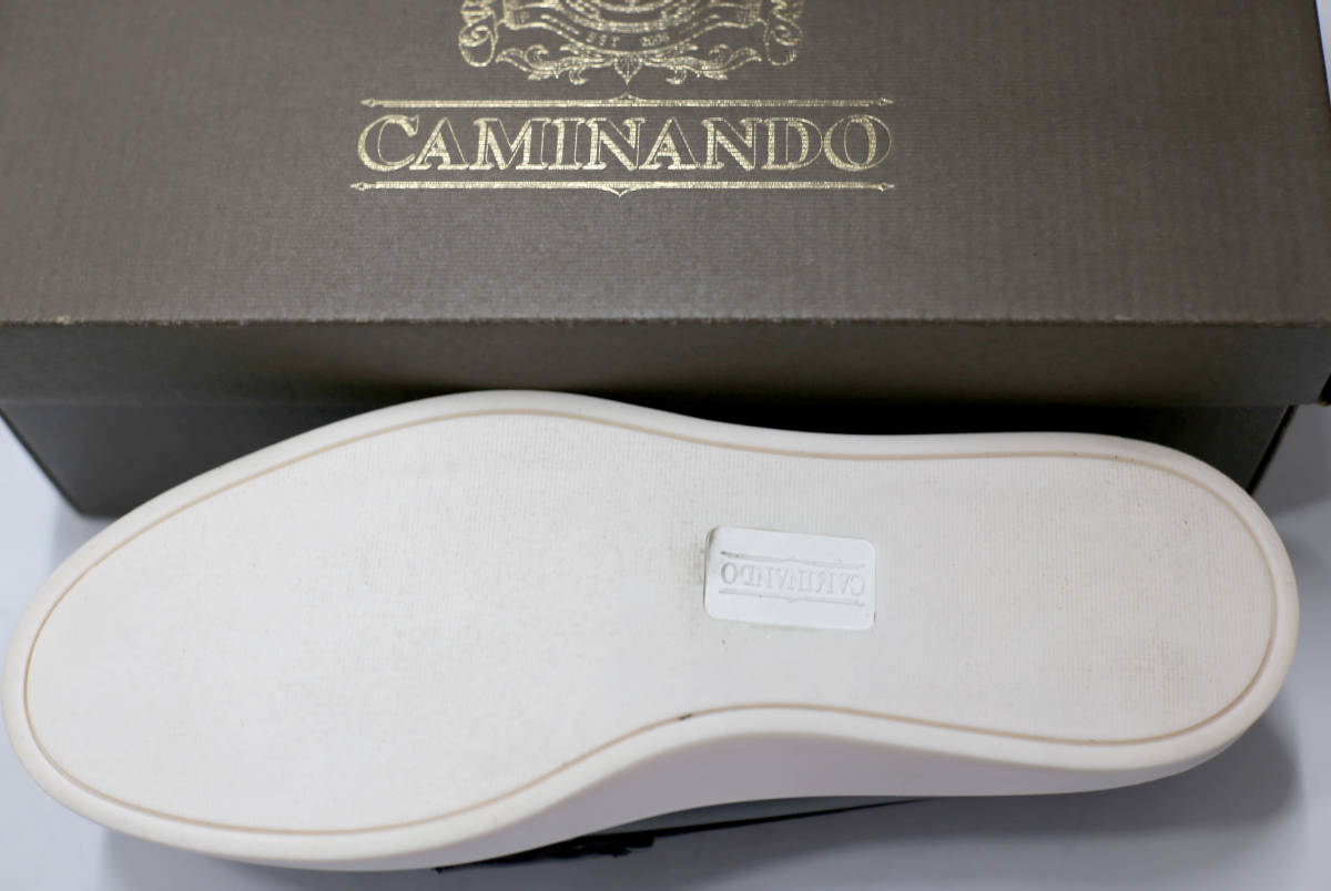  новый товар 27cm|CAMINANDOkami наан do| Loafer | черный × белый подошва ( управление K)