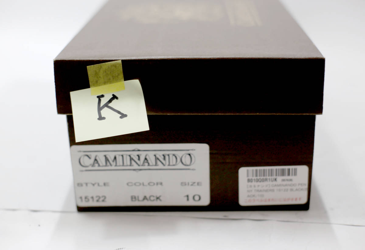  новый товар 27cm|CAMINANDOkami наан do| Loafer | черный × белый подошва ( управление K)