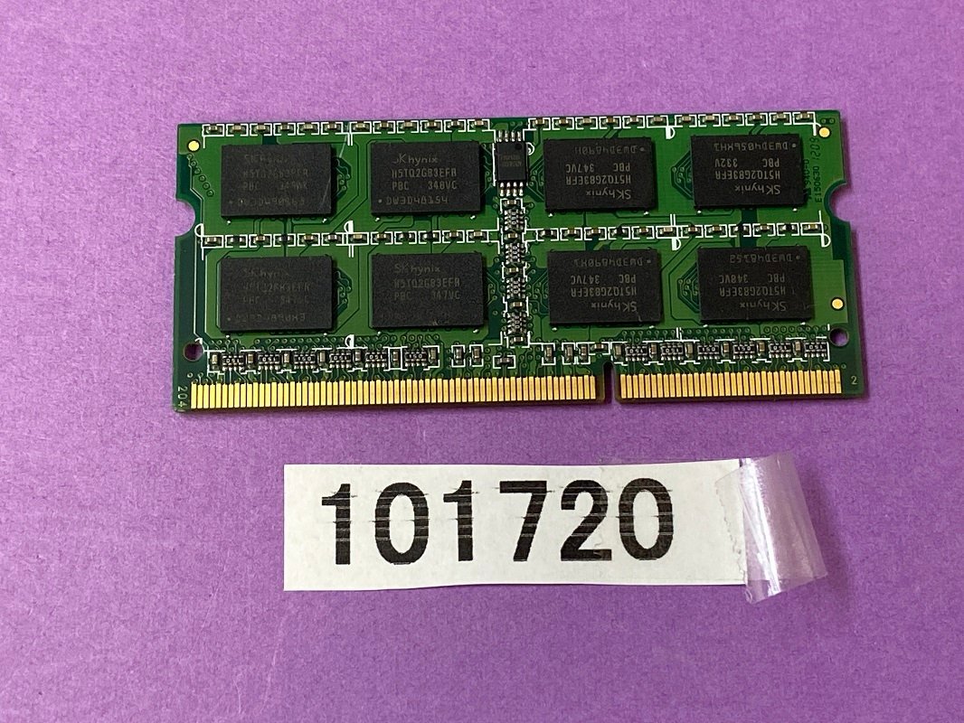 PRINCETON PC3-12800S 4GB DDR3 ノートパソコン用メモリ 204ピン ECC無し DDR3-1600 4GB DDR3 LAPTOP RAM_画像3