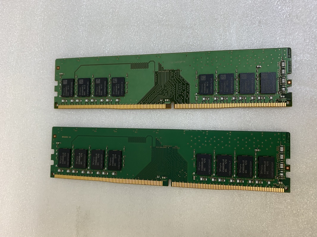 SK HYNIX PC4-2666V 8GB 2枚 PC4-2666V 8GB 2枚組 1セット 16GB DDR4 デスクトップ用メモリ DDR4 21300 8GB 2枚 16GB DDR4 DESKTOP RAM_画像4