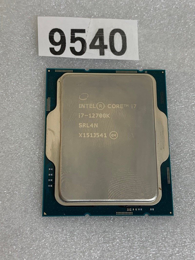 最新の激安 i7-12700k Core インテル CPU SRL4N 12700k i7