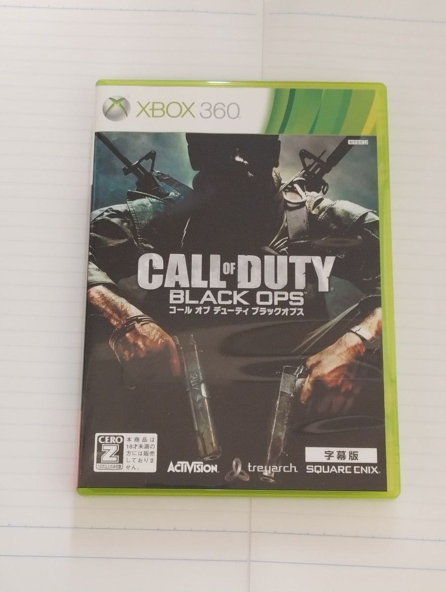 CALL OF DUTY BLACK OPS  XBOX360ソフト