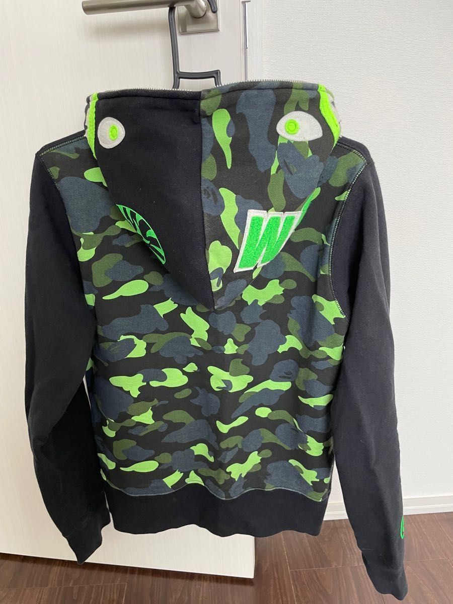 A BATHING APE シャークパーカーSサイズ グリーン|Yahoo!フリマ A BATHING APE シャークパーカーSサイズ グリーン|Yahoo!フリマ