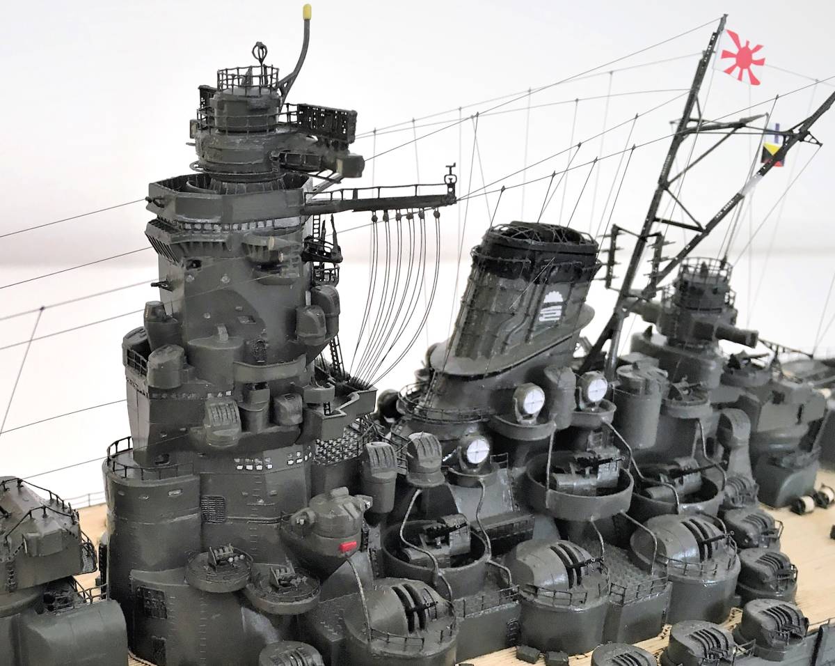 1/450 戦艦大和 完成品 アクリルケース付き 送料込み プラモデル 1/450 戦艦大和 完成品 アクリルケース付き 送料込み プラモデル