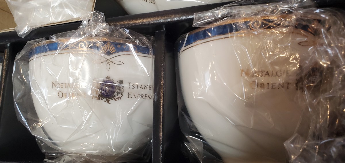 【新品未使用】 nostalgie istanbul orient express ティーセット 茶器セット オリエントエクスプレス_画像2