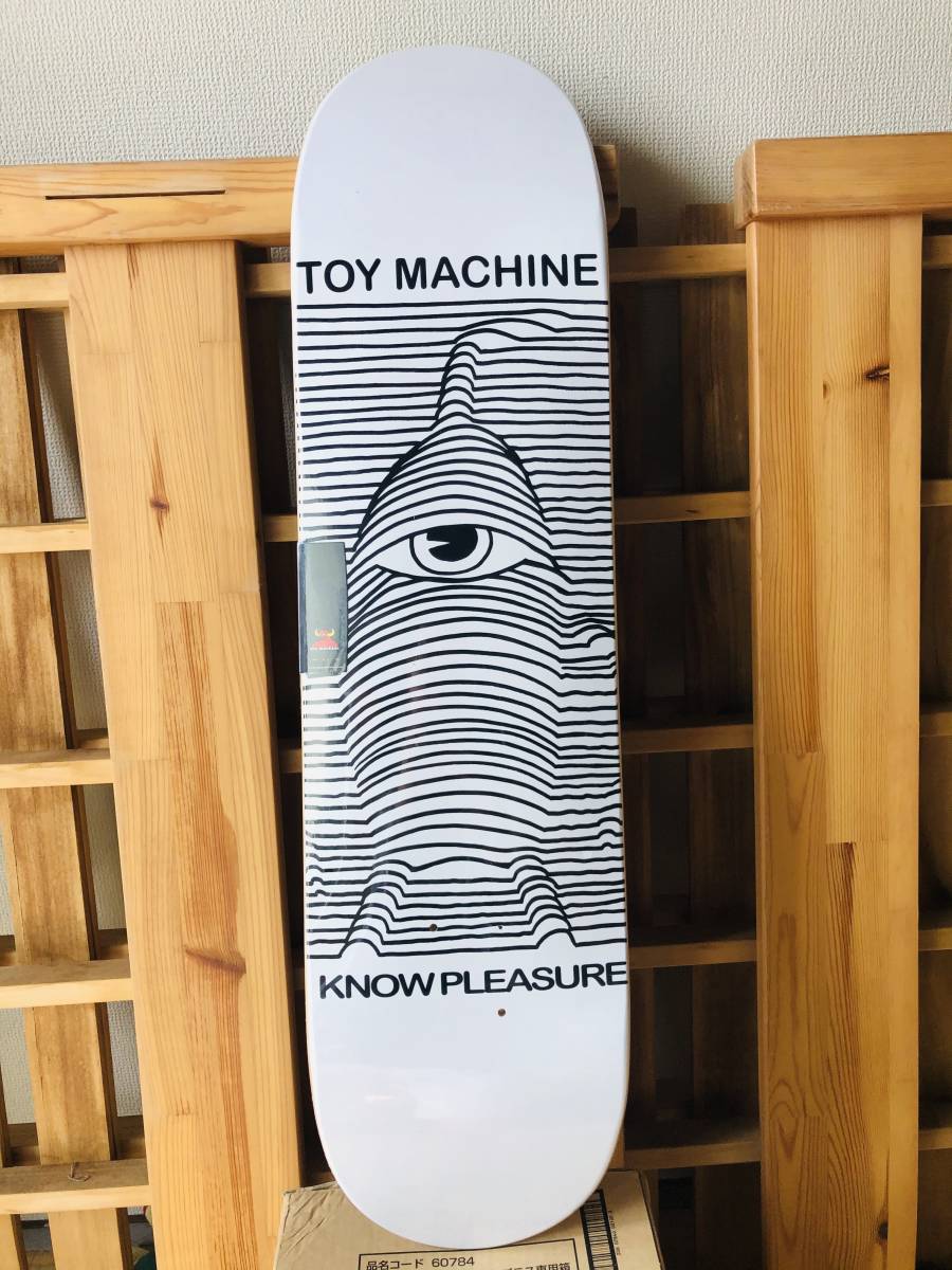 春のコレクション Toy Machine トイマシーン スケートボードデッキ 8.0