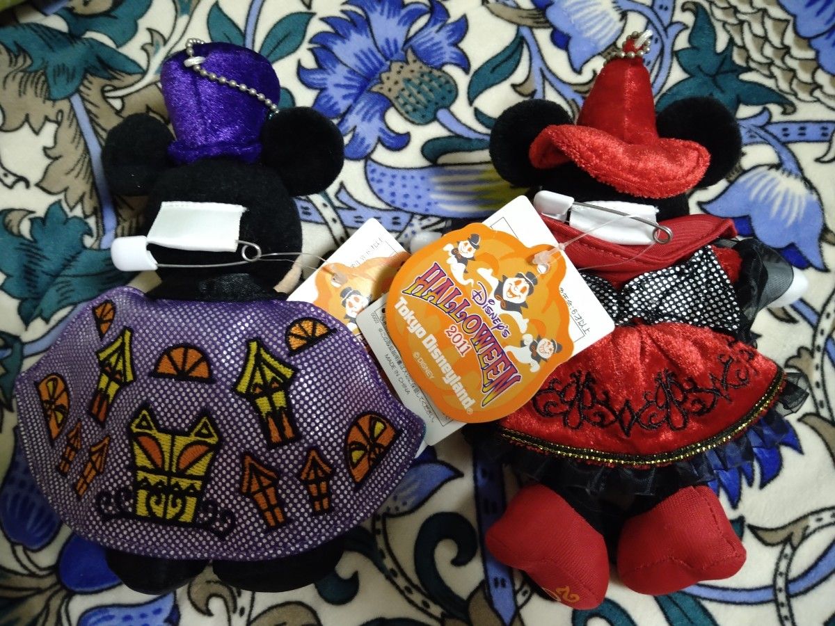ディズニーハロウィーン ぬいぐるみバッジ 2011/2012/2013 6体 ディズニーハロウィーン ぬいぐるみバッジ 2011/2012/2013 6体