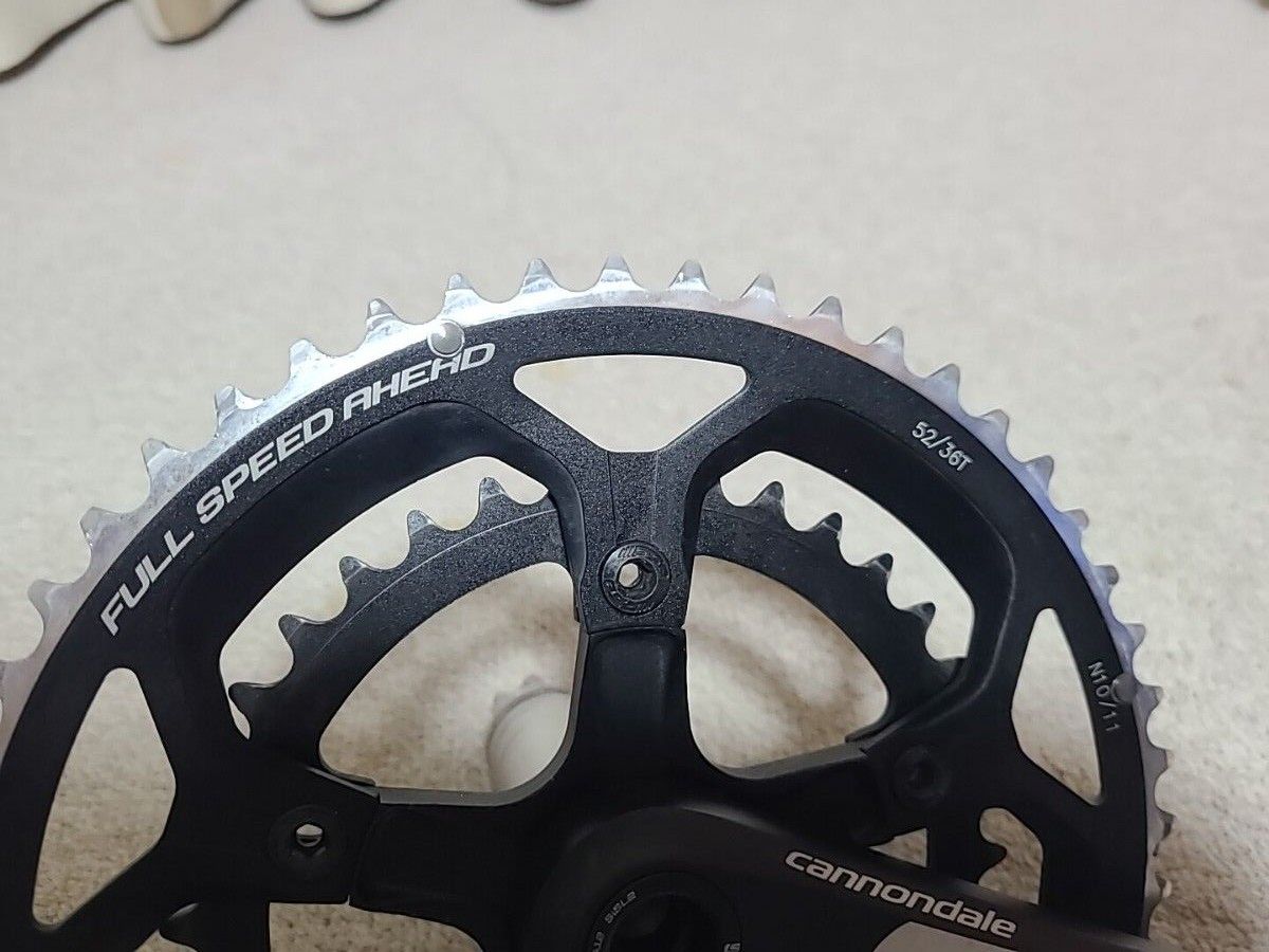 cannondale Siクランク 52-36T 11s 170mm キャノンデール TE80 cannondale Siクランク 52-36T 11s 170mm キャノンデール TE80