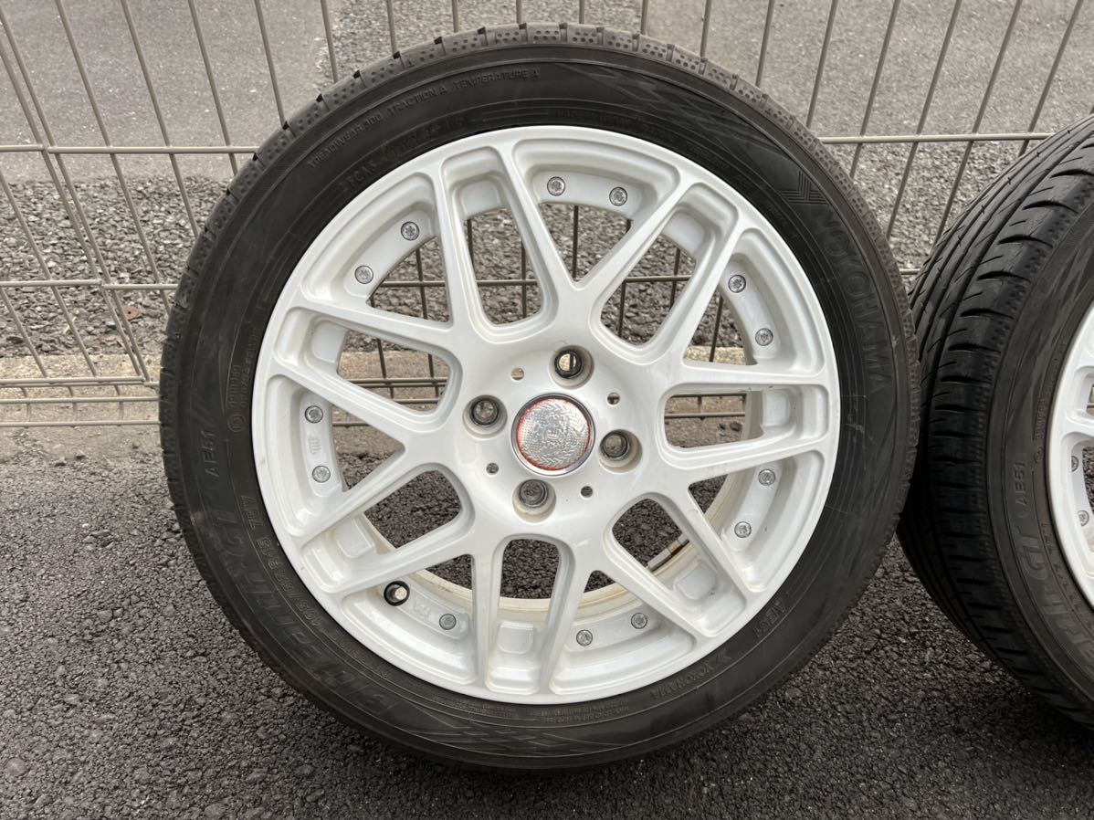 ★売切り★165/55R15 2019年ヨコハマブルーアース/15×5J PCD100 4穴 JF3 NBOX N-BOX_画像5