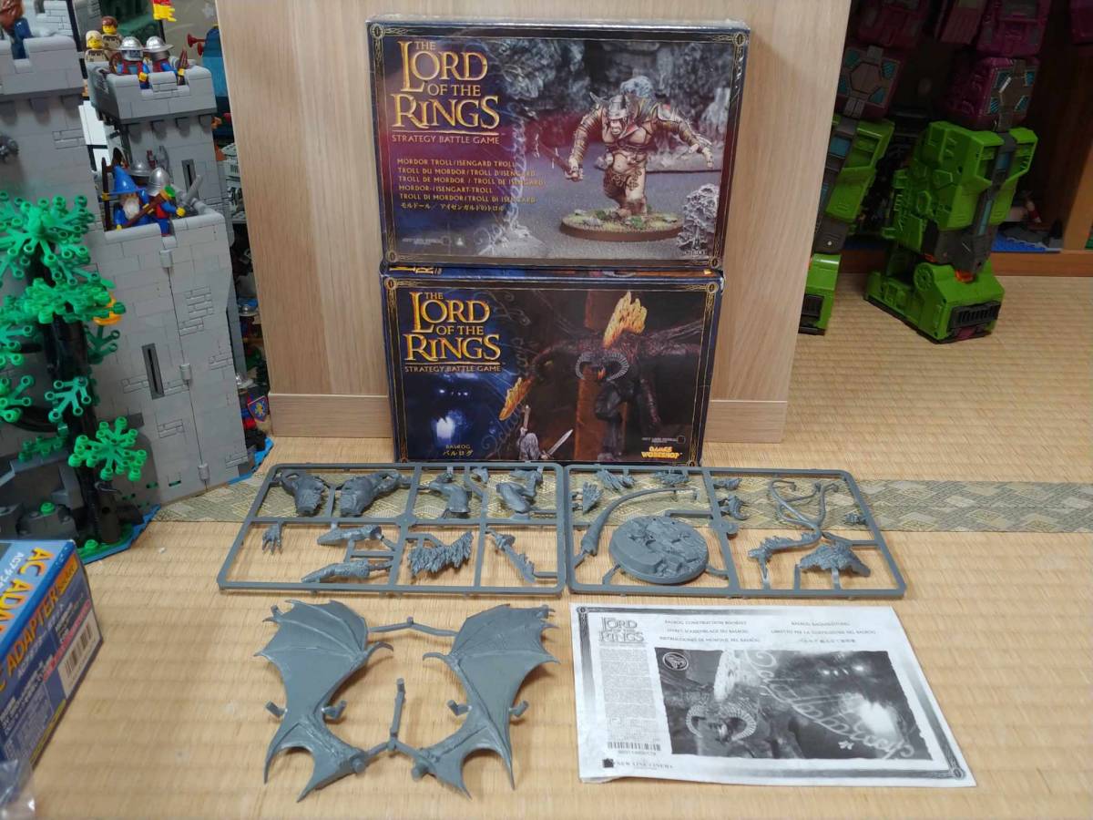 Games Workshop - Lord of The Rings Balrog 新品 & Mordor Troll 新品未開封 セット_画像3