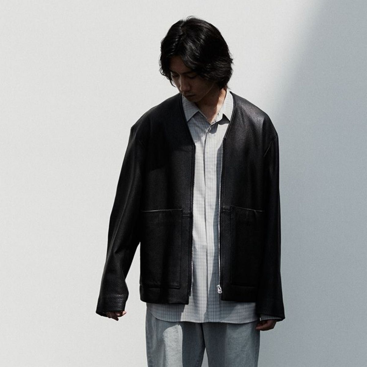 GOAT LEATHER LINING BLOUSON リドム レザー ジャケット 本革｜Yahoo