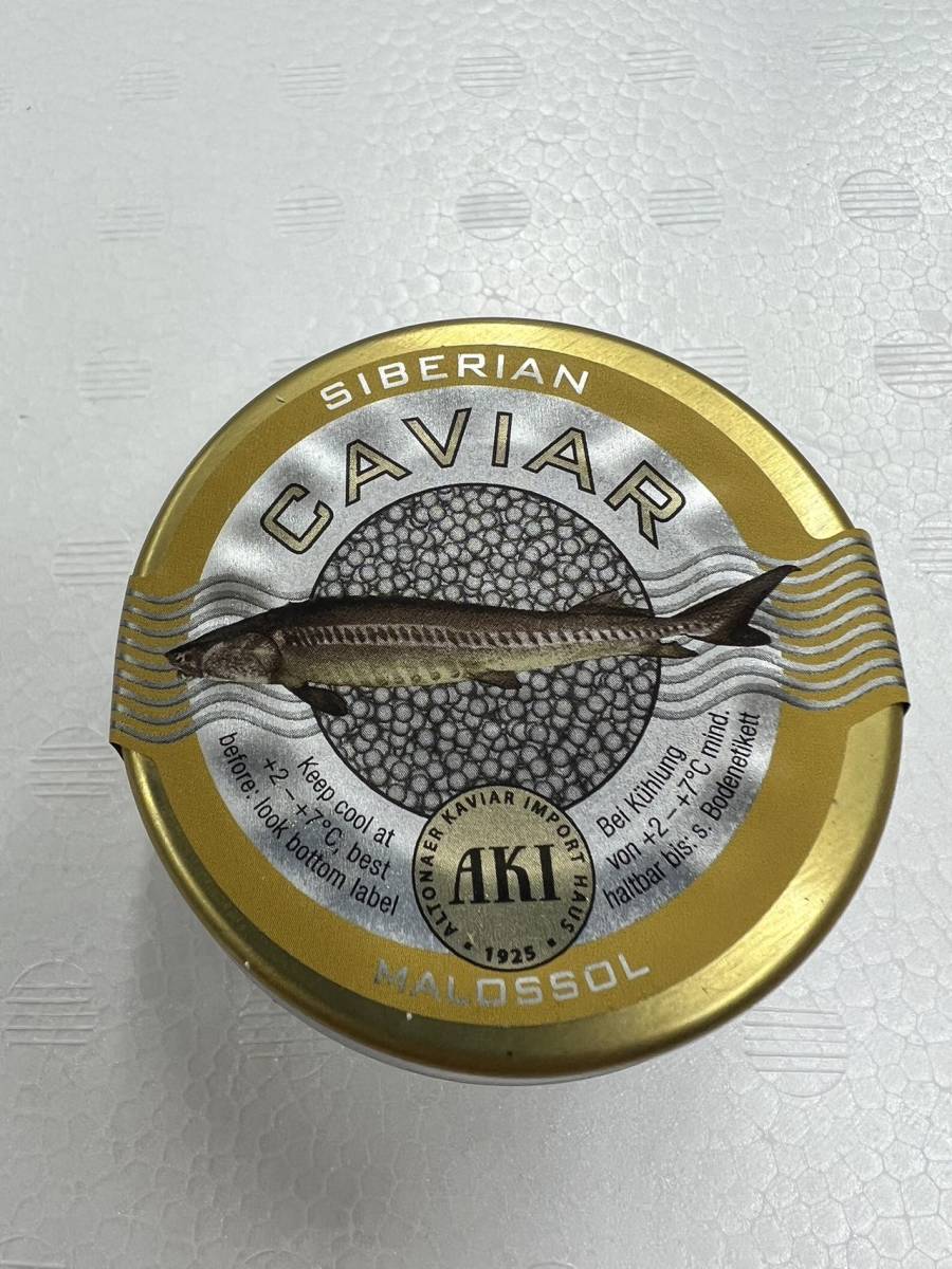 高級つまみ キャビア シベリアンキャビア １缶20g caviar 高級 パーティー グルメ 魚卵 食品 贅沢 家飲み 記念日 お祝い 贈り物 お歳暮_画像1