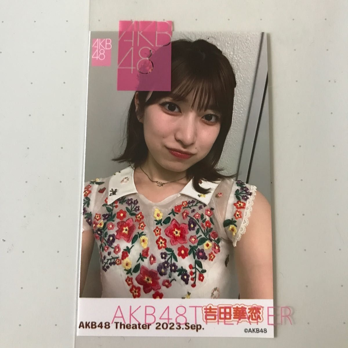 AKB48 吉田華恋 生写真 チェキ ミニフォト 輪投げ