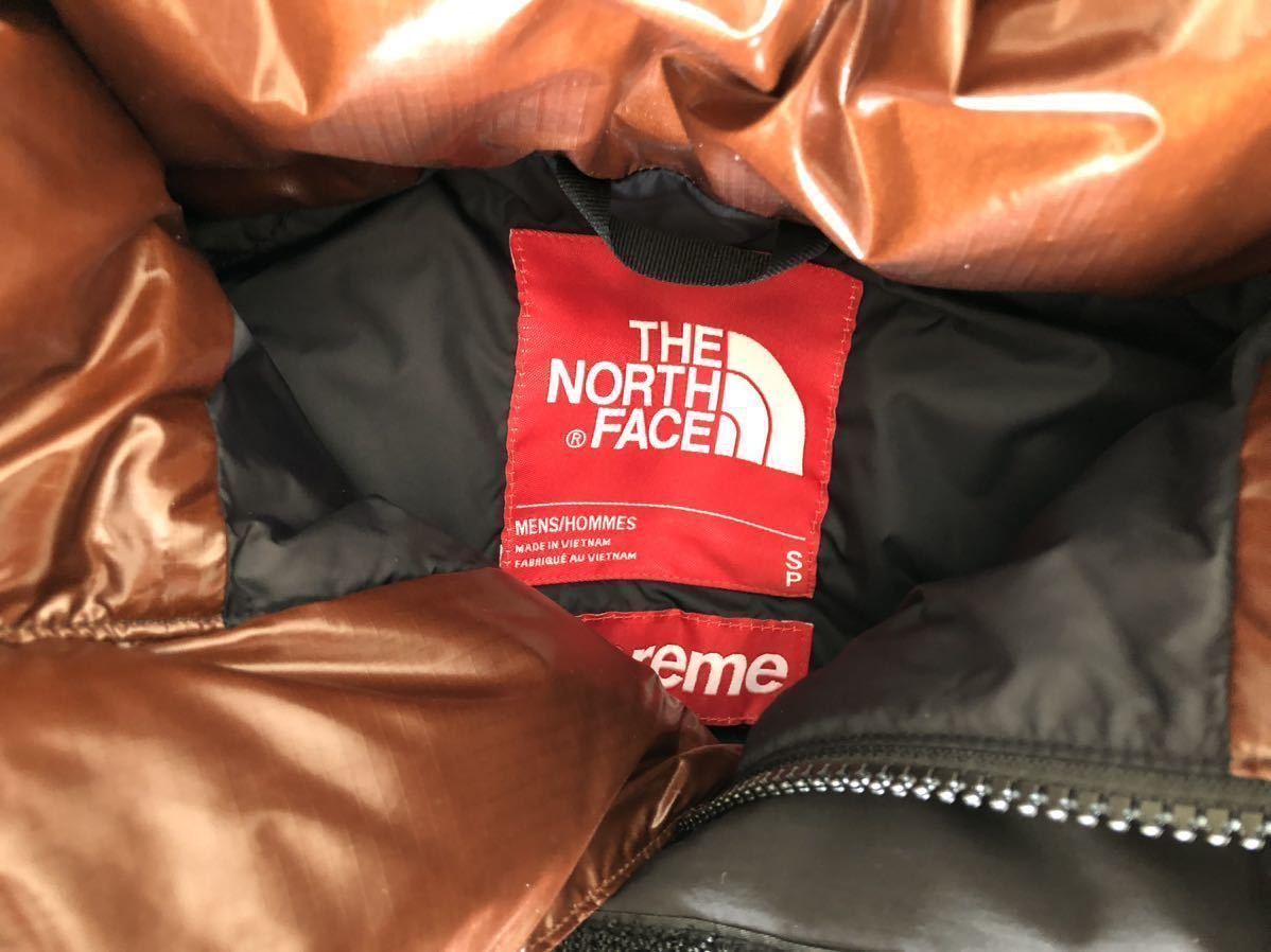 ★新品★送料込★supreme north face 700-fill down parka brown Sサイズ/ シュプリームノースフェイス_画像4