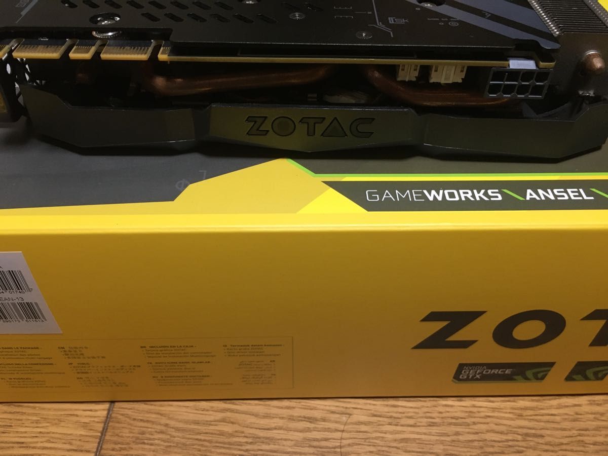 ZOTAC GeForce GTX 1080 Mini 8GB 箱＆付属品付｜Yahoo!フリマ（旧