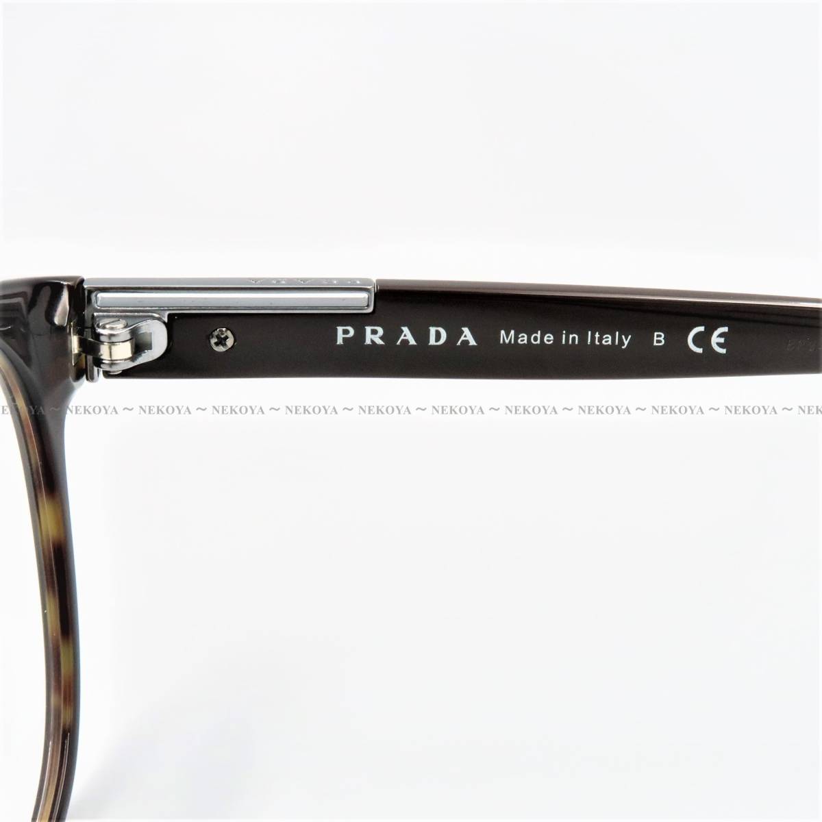 PRADA VPR 10U-F メガネ フレーム アジアンフィット ハバナ-