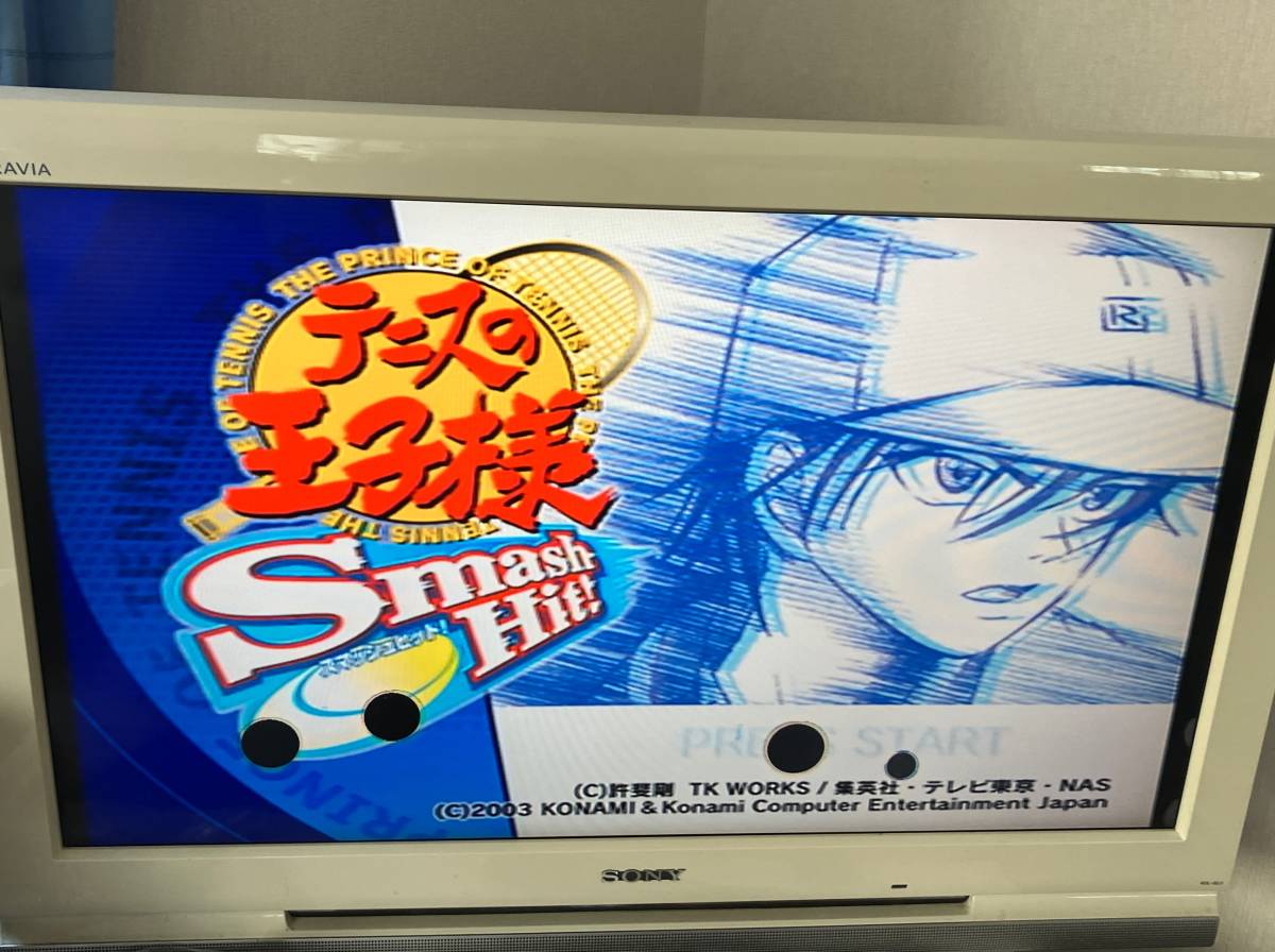 23-PS2-1309　プレイステーション2　テニスの王子様 スマッシュヒット！ キスオブプリンス フレイム　動作品　PS2　プレステ2