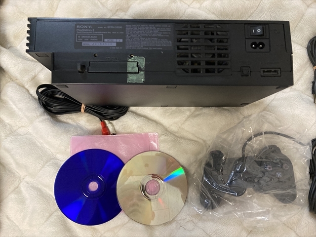 電池とレンズ交換品 23-10/09 プレイステーション2 SCPH-10000 電池とレンズ交換品 23-10/09 プレイステーション2 SCPH-10000