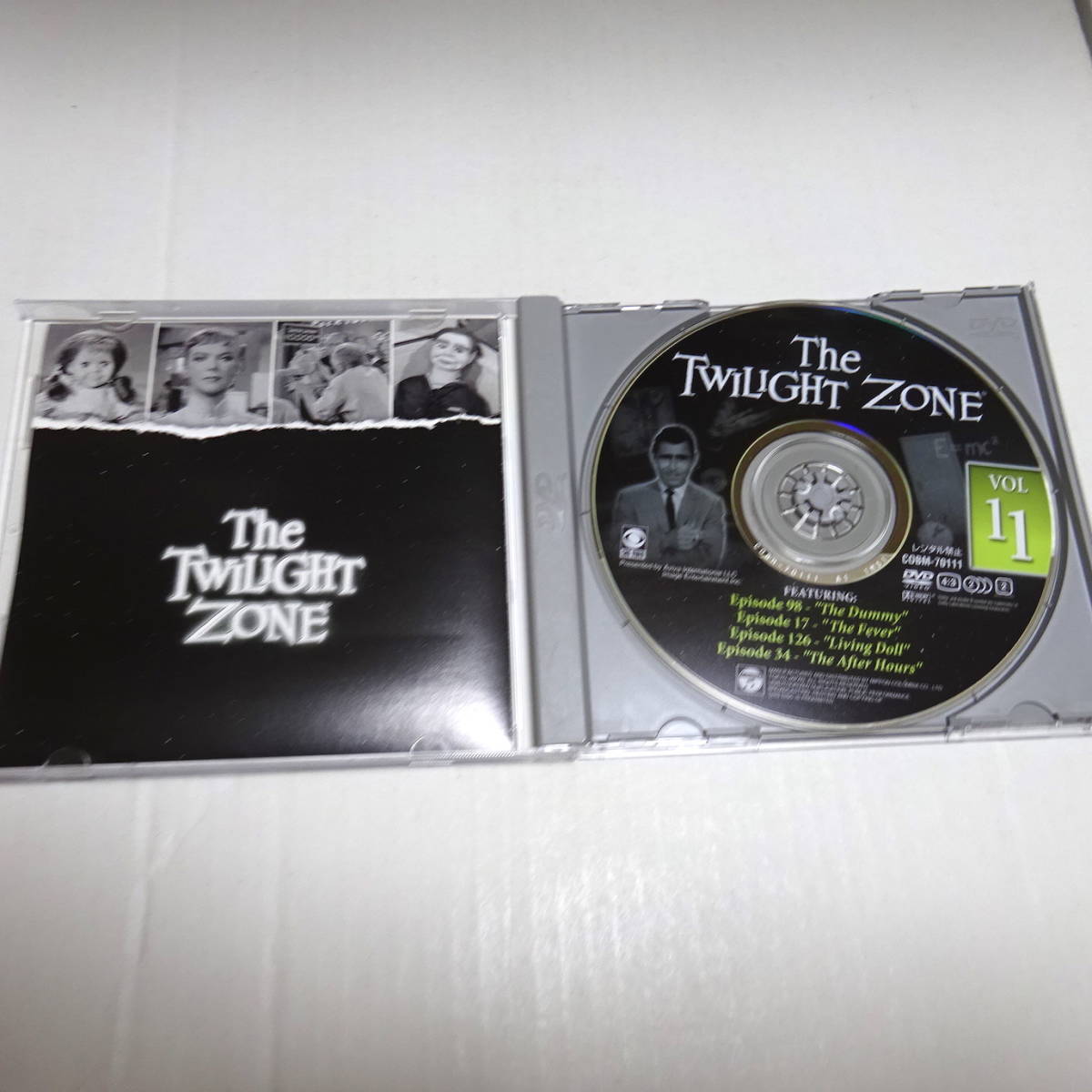 初期版DVD/ジュエルケース仕様「ミステリーゾーン Vol.11（Twilight Zone)」生きている人形/熱病/殺してごめんなさい/マネキン_画像3