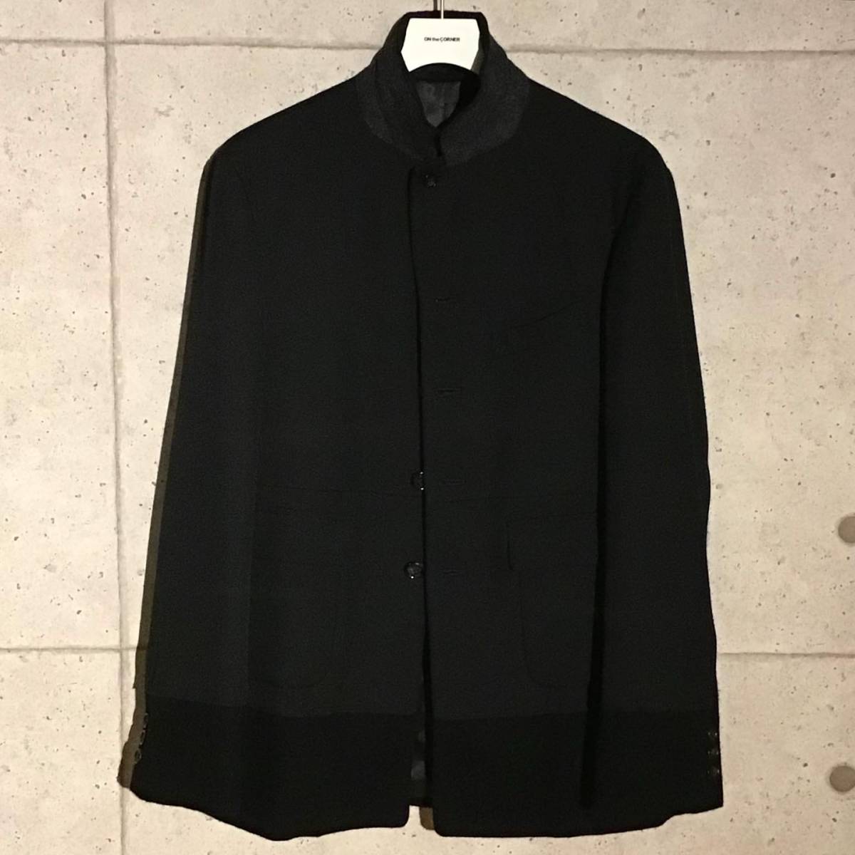 ONtheCORNER ITEM No.1503/COMMEdesGARCONS HOMMEPLUS コムデギャルソンオムプリュス ドッキングロック スタッズジャケット 00aw size:M